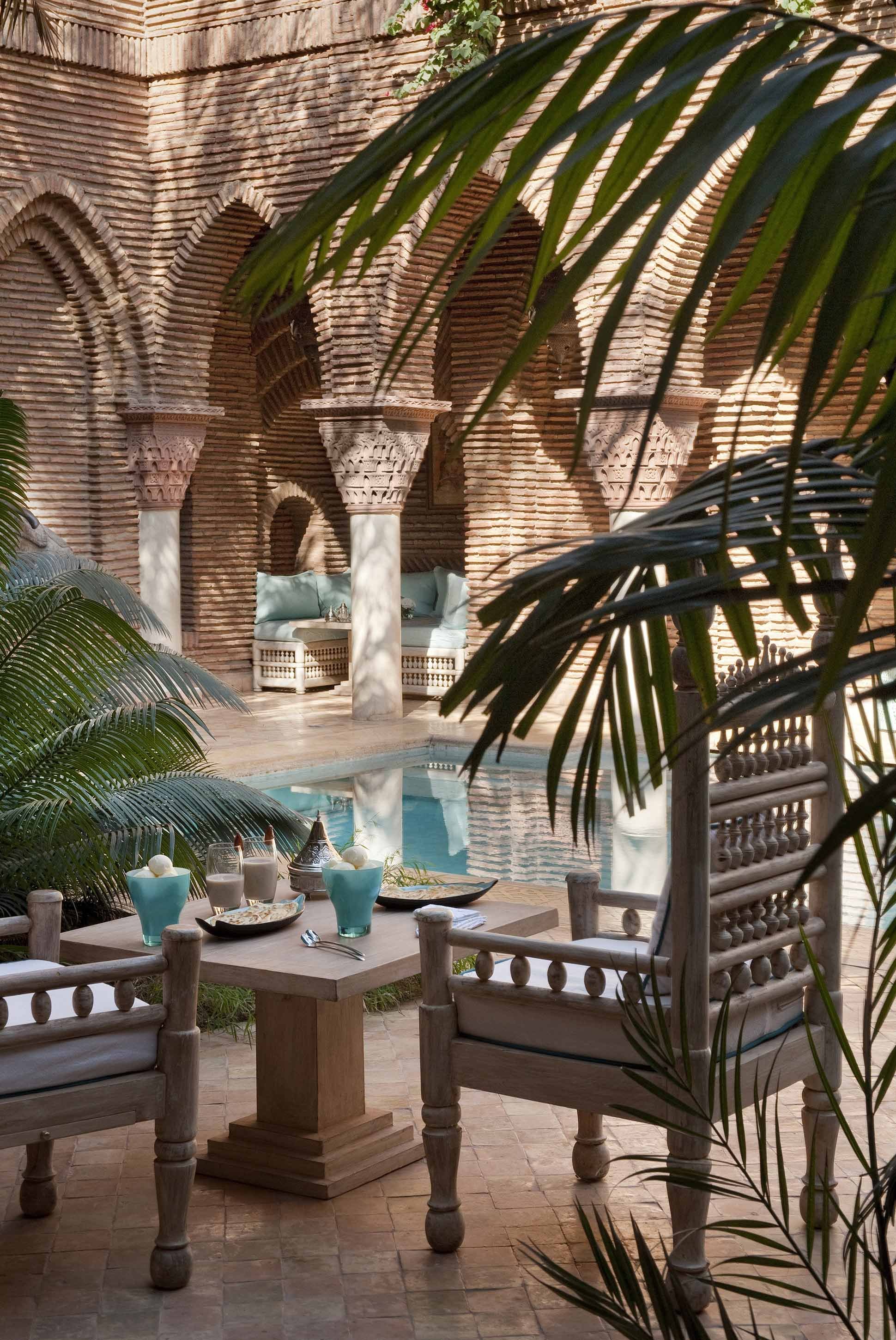 Hôtel de luxe La Sultana Marrakesh 5 étoiles Afrique Maroc Marrakesh piscine